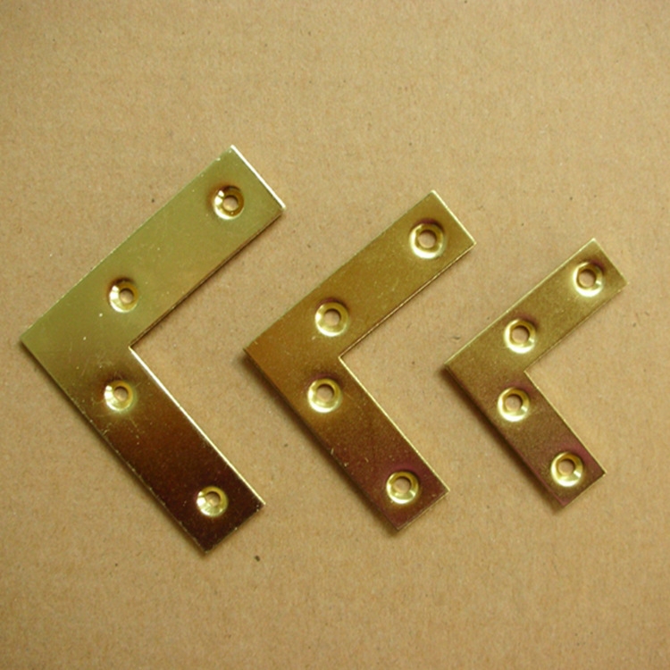 L-shaped flat corner code connecting piece